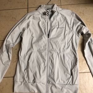 Alphalete white premium jacket
